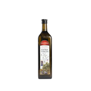 Palermo Extra Virgin Olive Oil In Dark Marasca Glass Bottle - 1 Liter