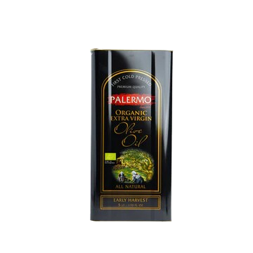 Palermo Organic Extra Virgin Olive Oil 5 Liter