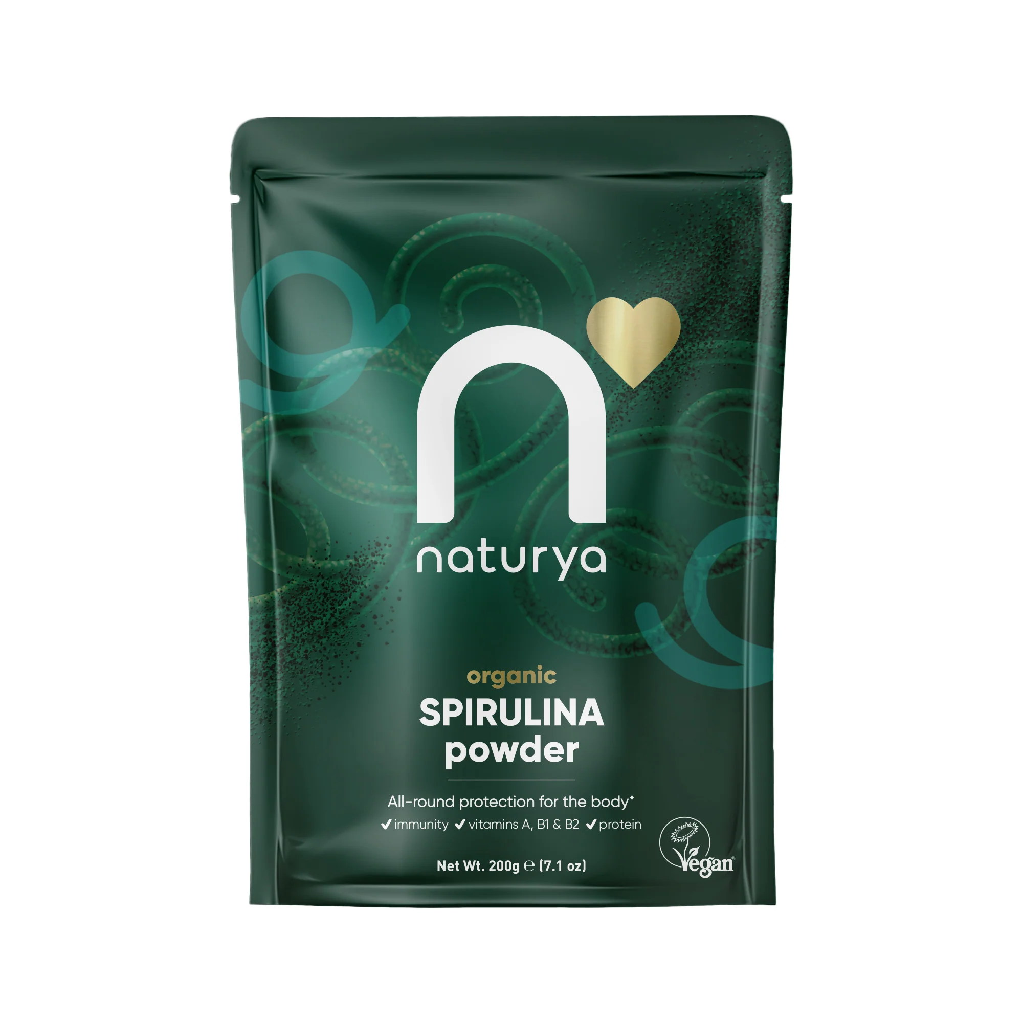 Naturya Organic Spirulina Powder - 200 Gram